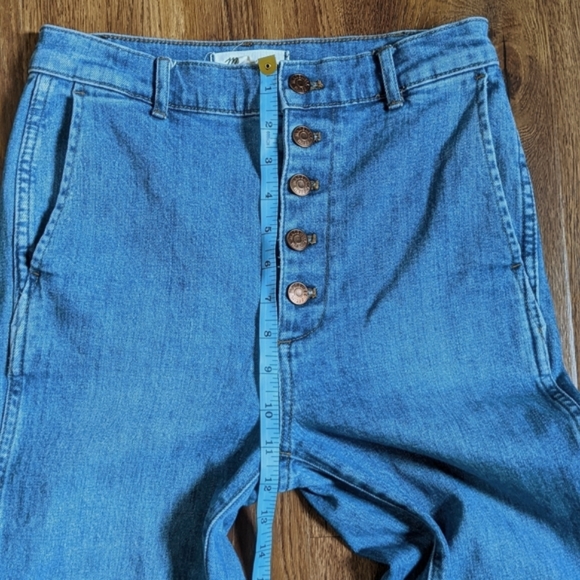 MADEWELL Tapered Jeans: Button Front Edition Size 26 EUC - Picture 15 of 16